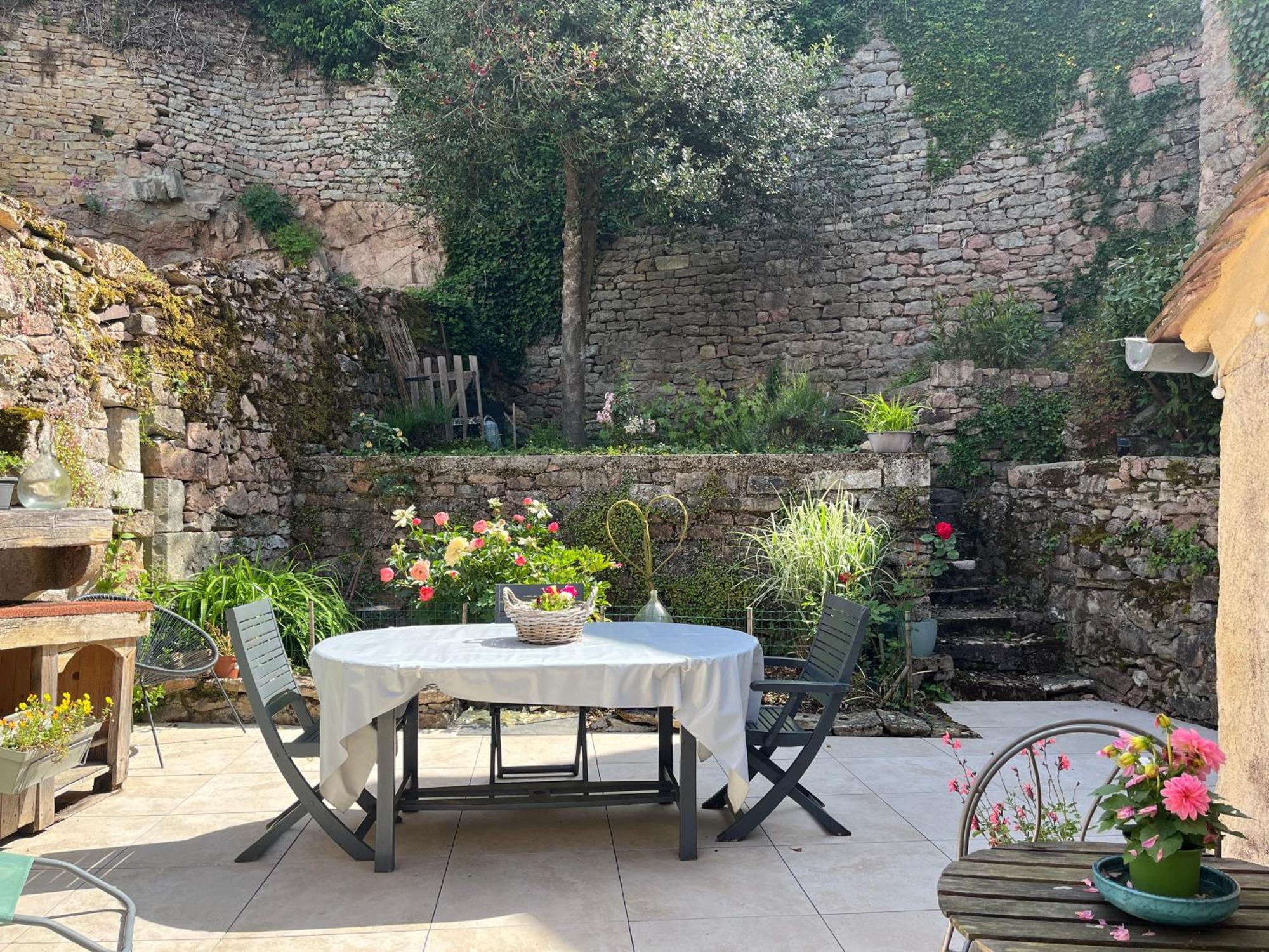 Maison Cosy En Plein Centre Ville Semur-en-Auxois Eksteriør bilde